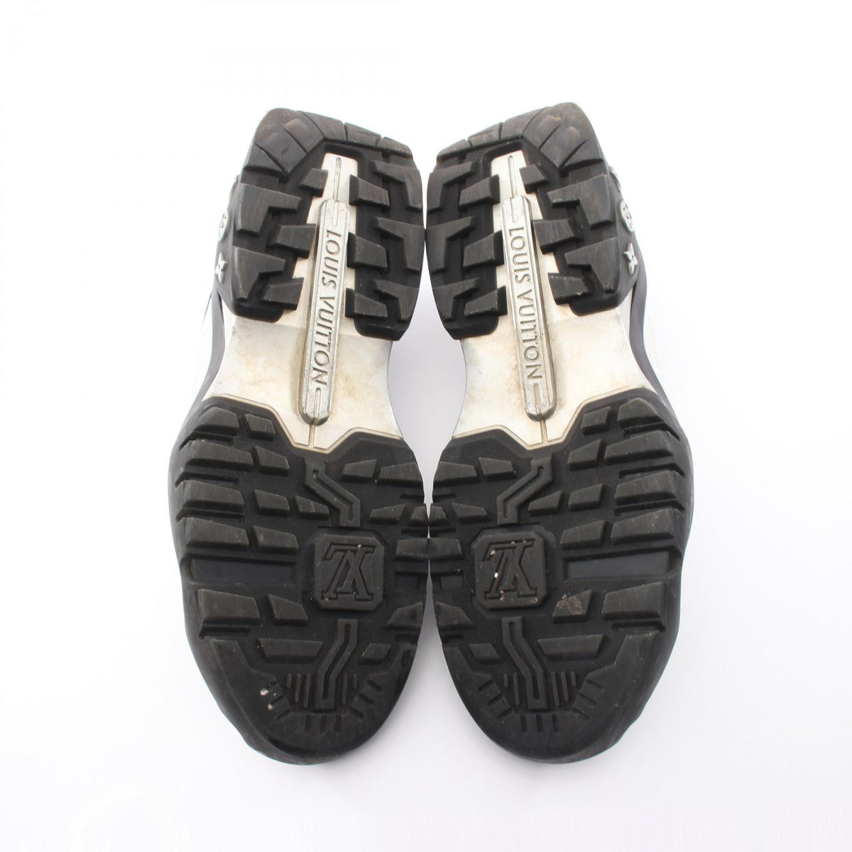 LOUIS VUITTON Millennium Line Sneakers Black Size UK 9