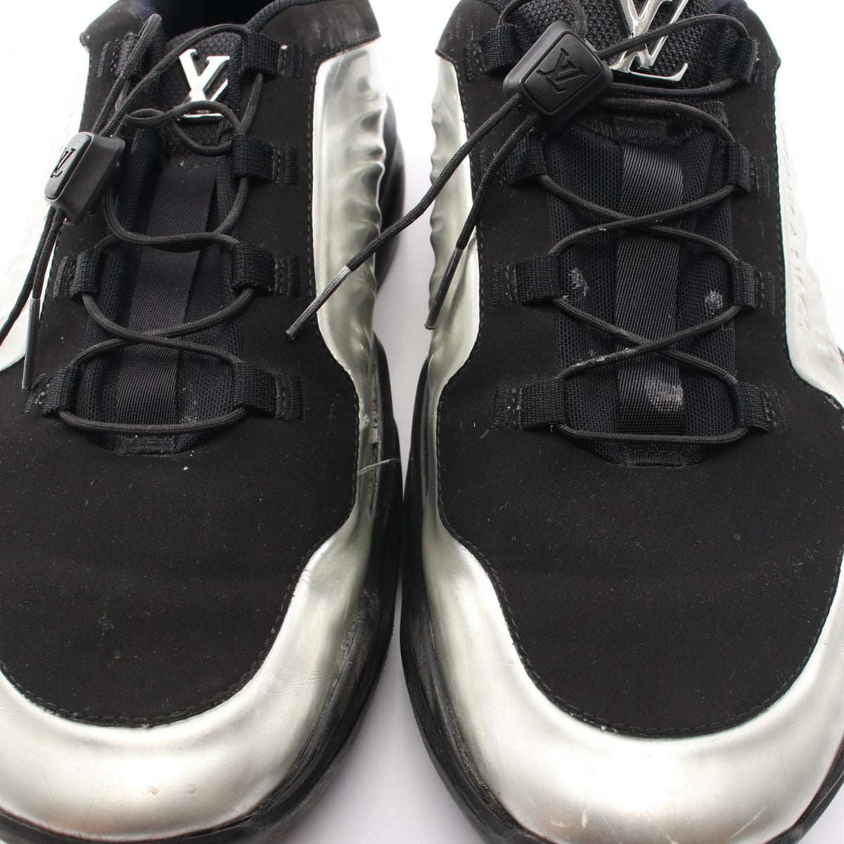 LOUIS VUITTON Millennium Line Sneakers Black Size UK 9