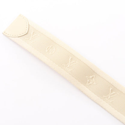 LOUIS VUITTON Monogram Fortune Belt Ivory/Gold Size 80/32
