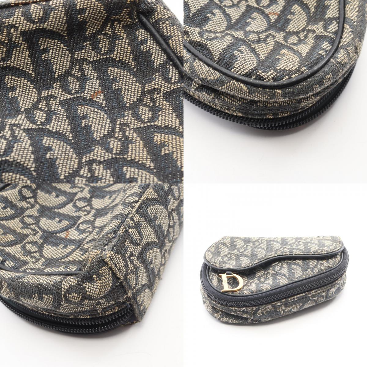 Christian Dior Trotter Leather Pouch