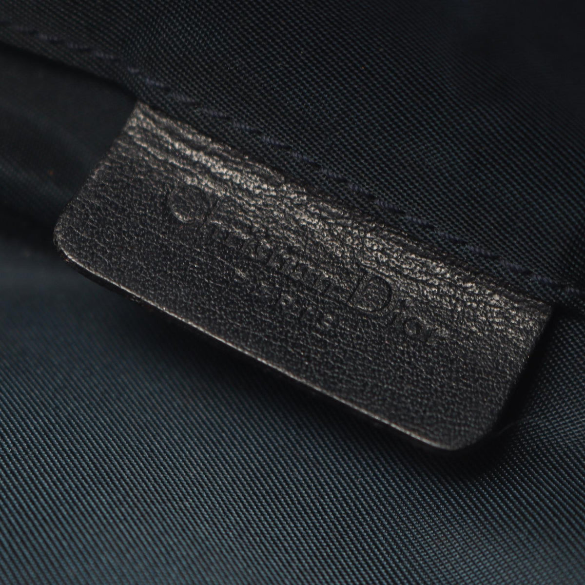 Christian Dior Trotter Leather Pouch