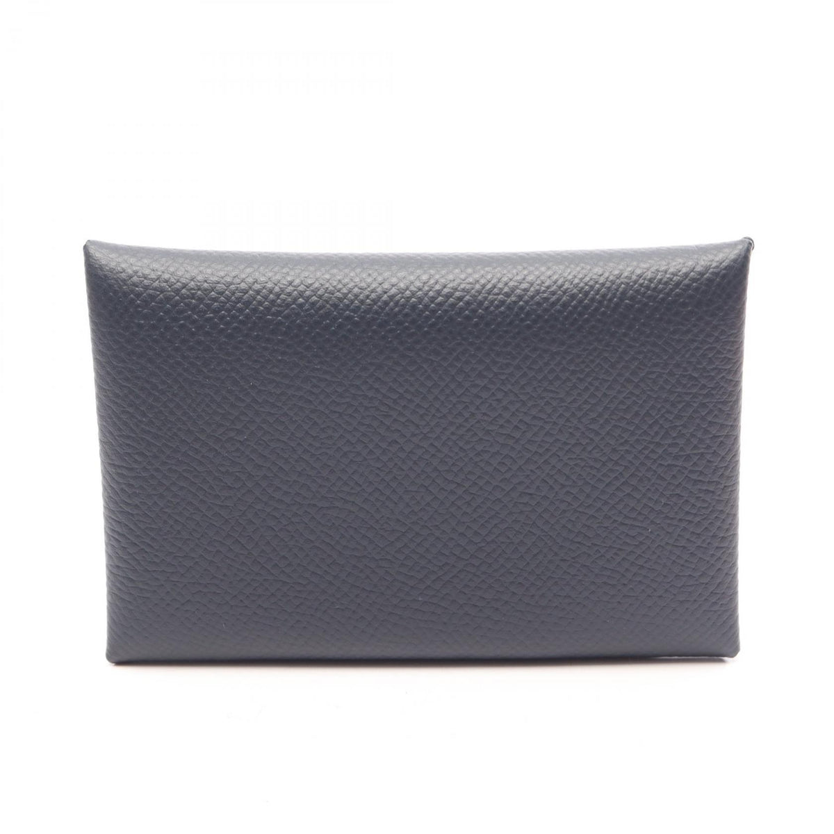 HERMES Calvi Veau Epsom Leather Bleu Nuit Coin Case