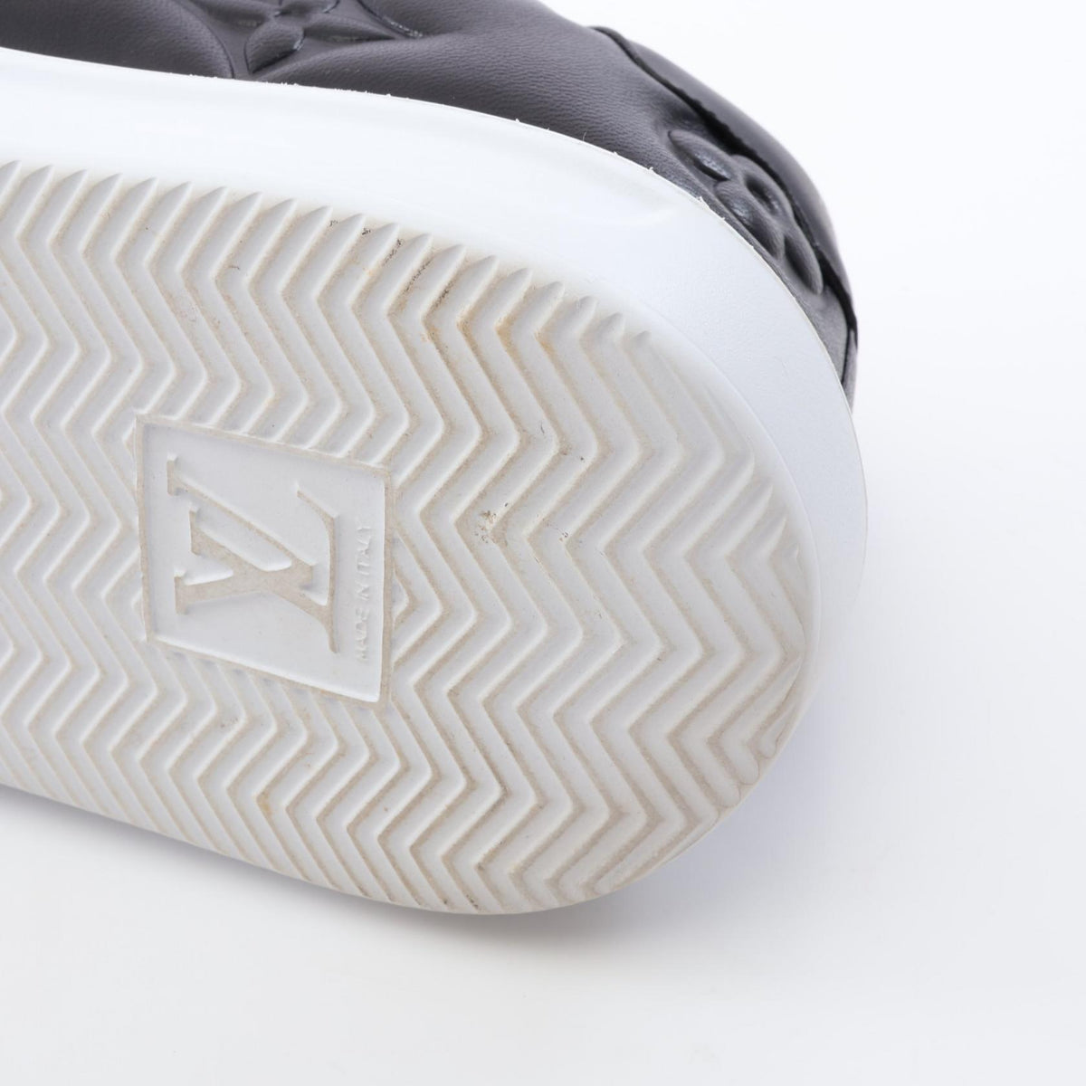 LOUIS VUITTON Beverly Hills Slip-Ons Black Size UK 7