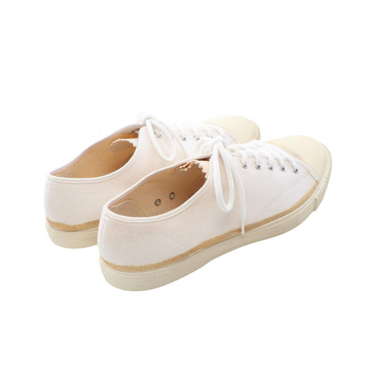 Maison Margiela Used-Look Canvas Sneakers White Size EU 43