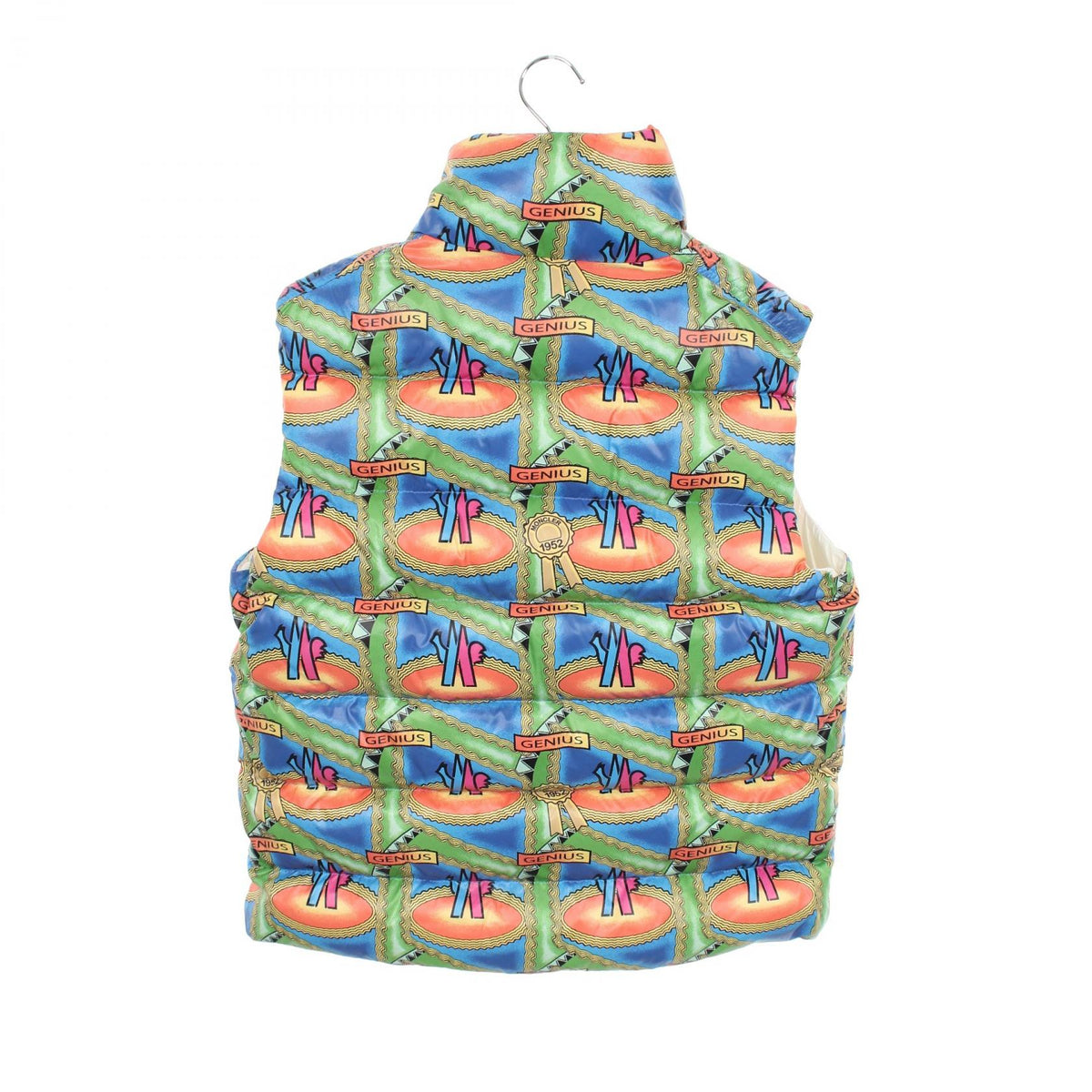 MONCLER GENIUS 2 1952 All-Over Pattern Down Vest Size 2