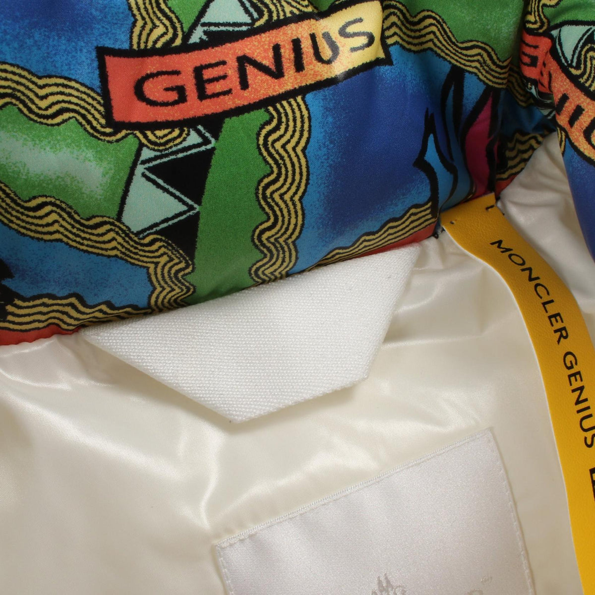 MONCLER GENIUS 2 1952 All-Over Pattern Down Vest Size 2