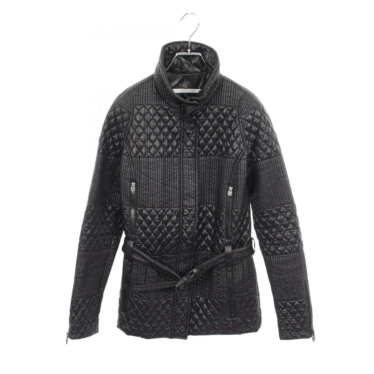 CHANEL Sports Line Nylon Coat Blue Size 38