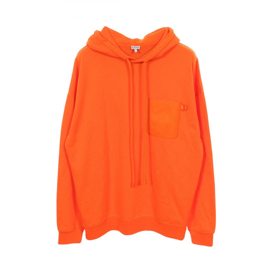 LOEWE Anagram Leather Patch Cotton Hoodie Size S