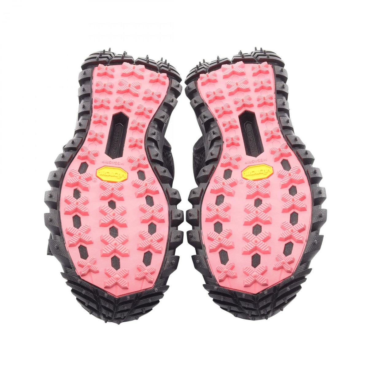 MONCLER TRAILGRIP VELA Nylon Sandals Black Size 38