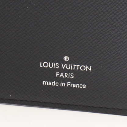 LOUIS VUITTON Taiga Ardoise Portefeuille Brazza Wallet