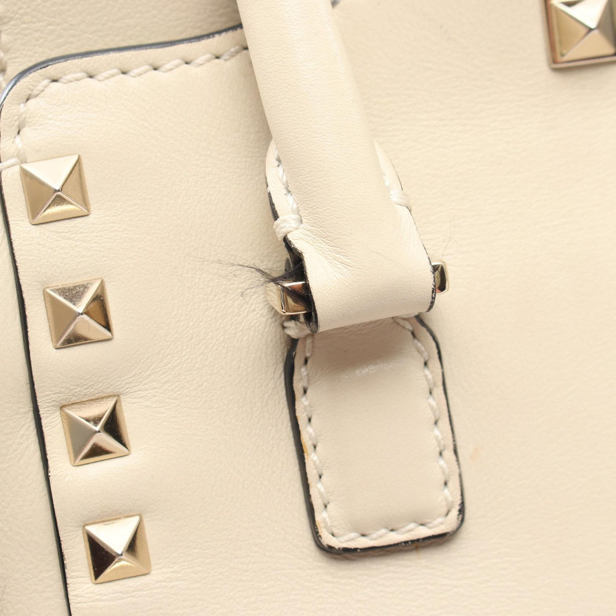 Valentino Rockstud 2-Way Leather Handbag