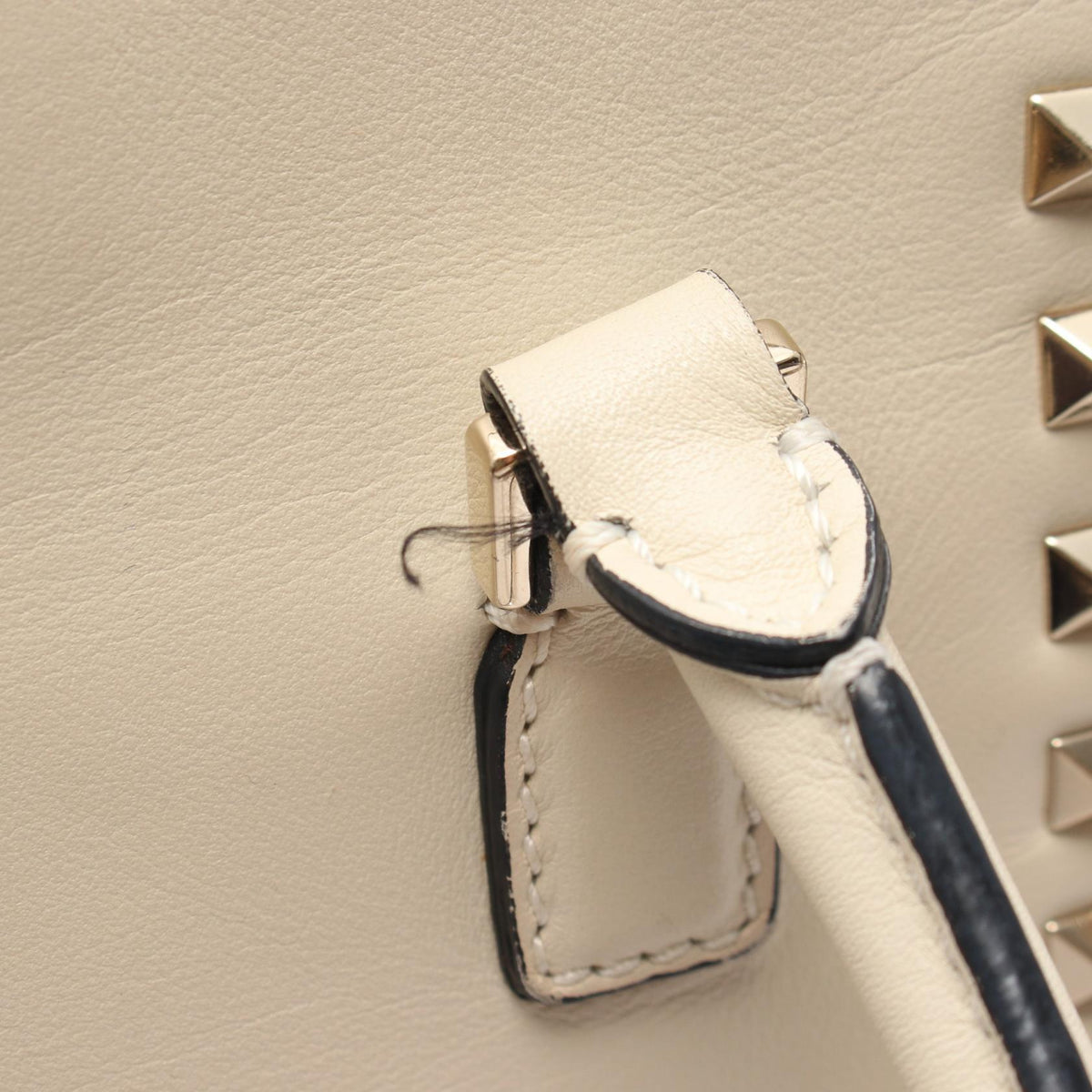 Valentino Rockstud 2-Way Leather Handbag