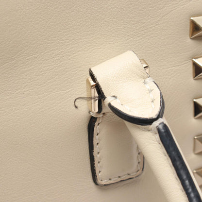 Valentino Rockstud 2-Way Leather Handbag