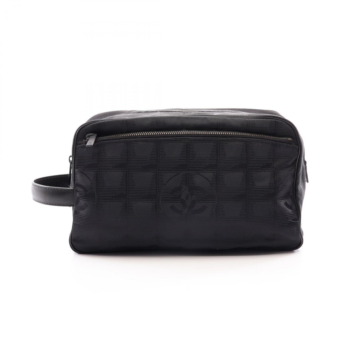 CHANEL New Travel Line Nylon Bag Black