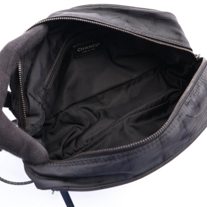 CHANEL New Travel Line Nylon Bag Black