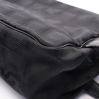 CHANEL New Travel Line Nylon Bag Black
