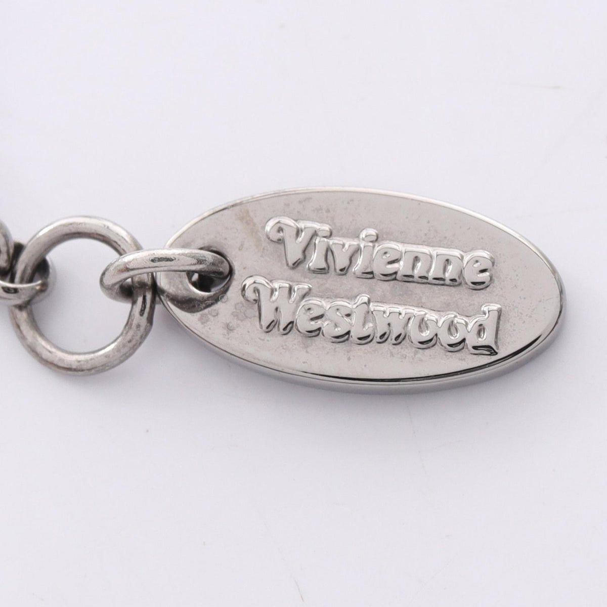 Vivienne Westwood Mini Bas Relief Necklace Silver