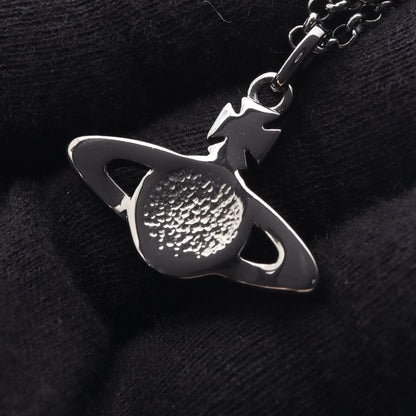 Vivienne Westwood Mini Bas Relief Necklace Silver