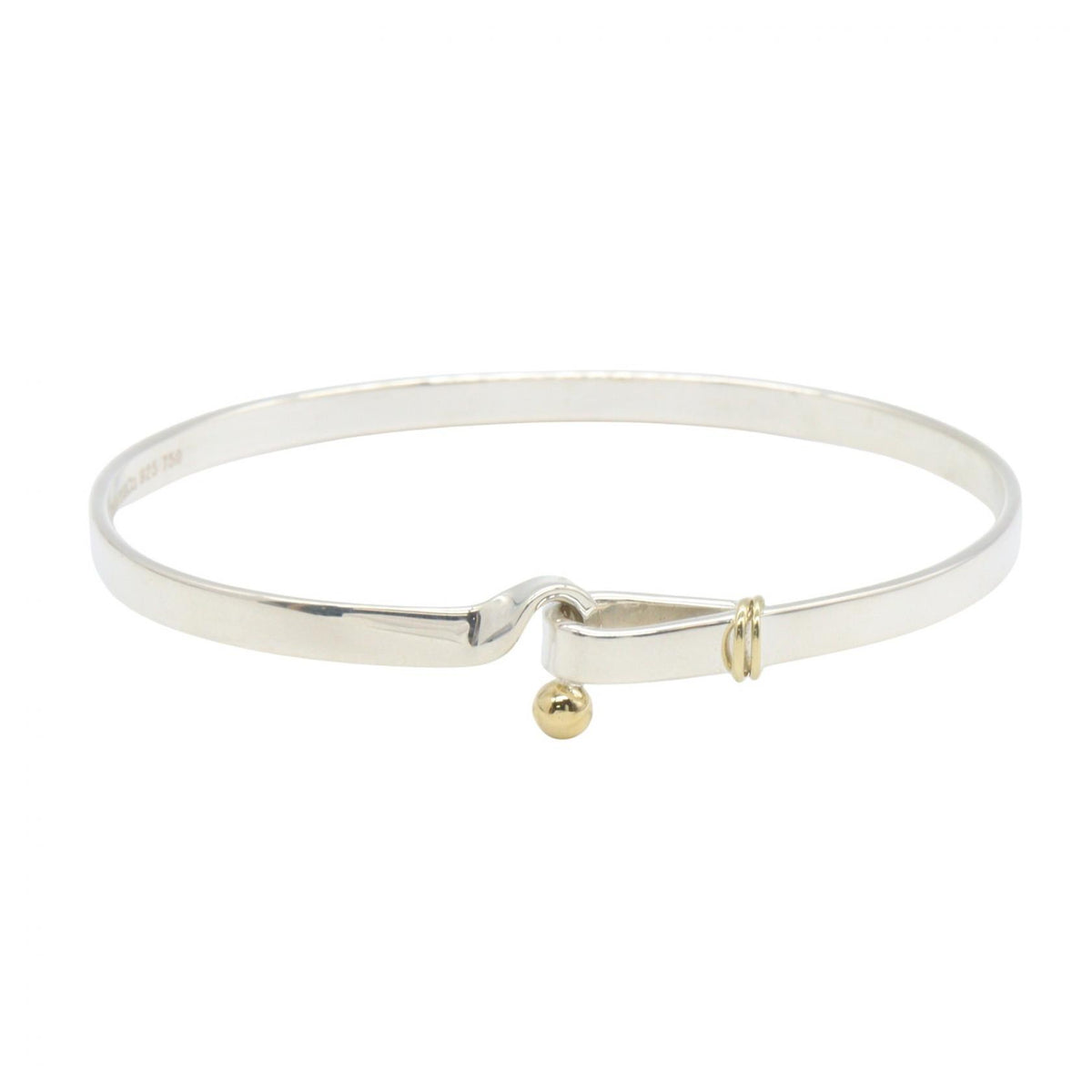TIFFANY&CO Knot Gold Silver Bangle