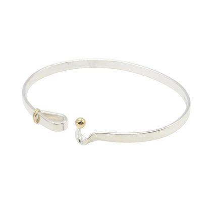 TIFFANY&CO Knot Gold Silver Bangle