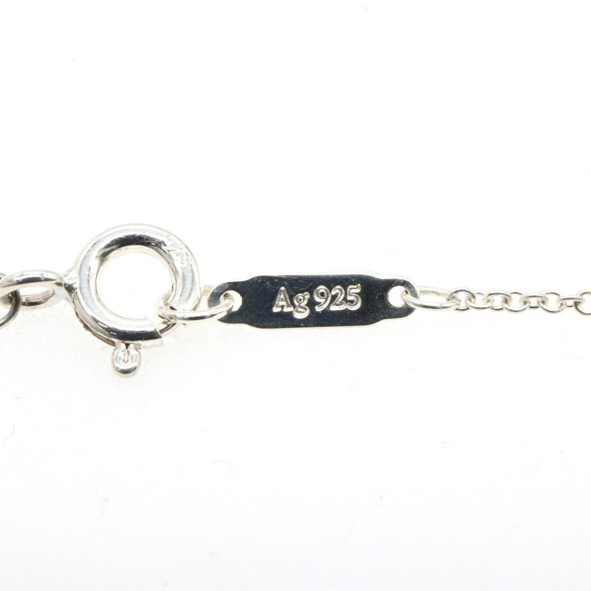 TIFFANY&CO Infinity Cross Silver Necklace
