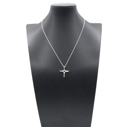 TIFFANY&CO Infinity Cross Silver Necklace
