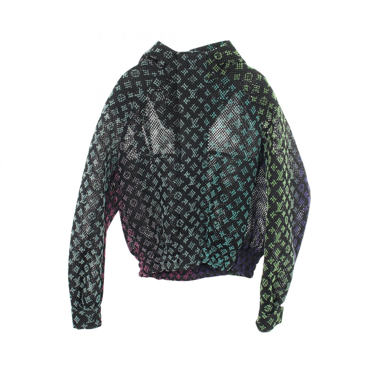 LOUIS VUITTON Amen Break Gradient Hooded Jacket Size 46