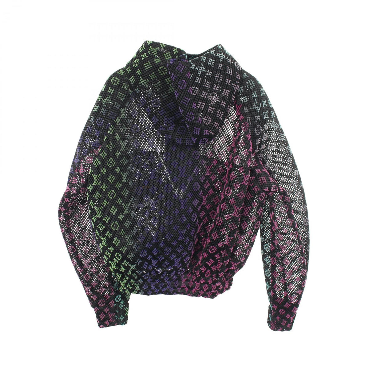 LOUIS VUITTON Amen Break Gradient Hooded Jacket Size 46