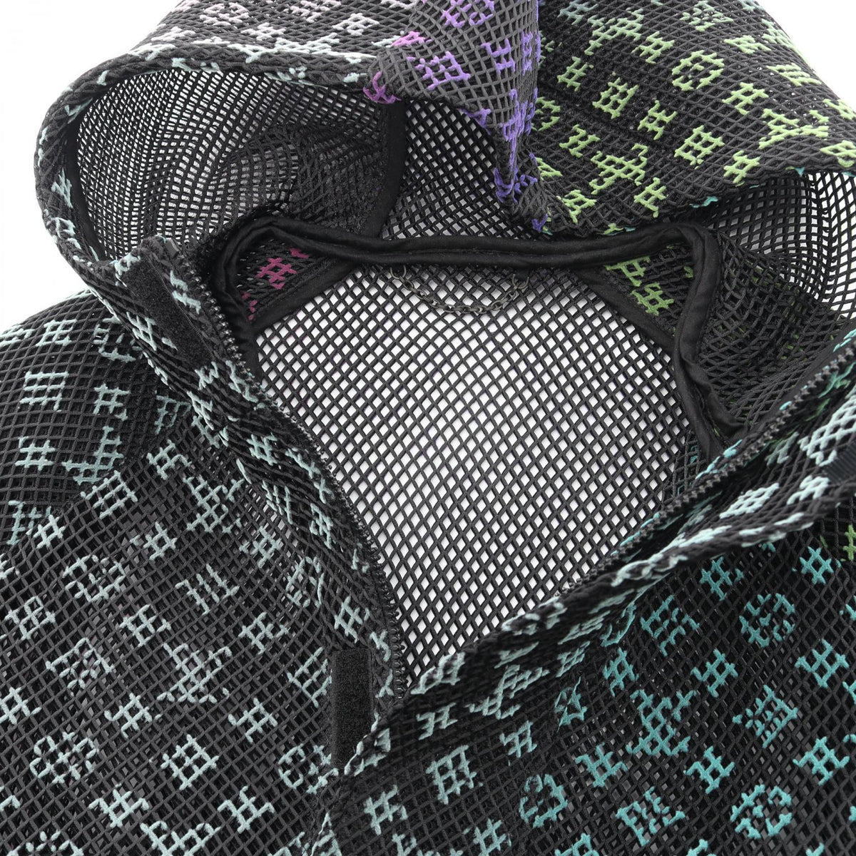 LOUIS VUITTON Amen Break Gradient Hooded Jacket Size 46