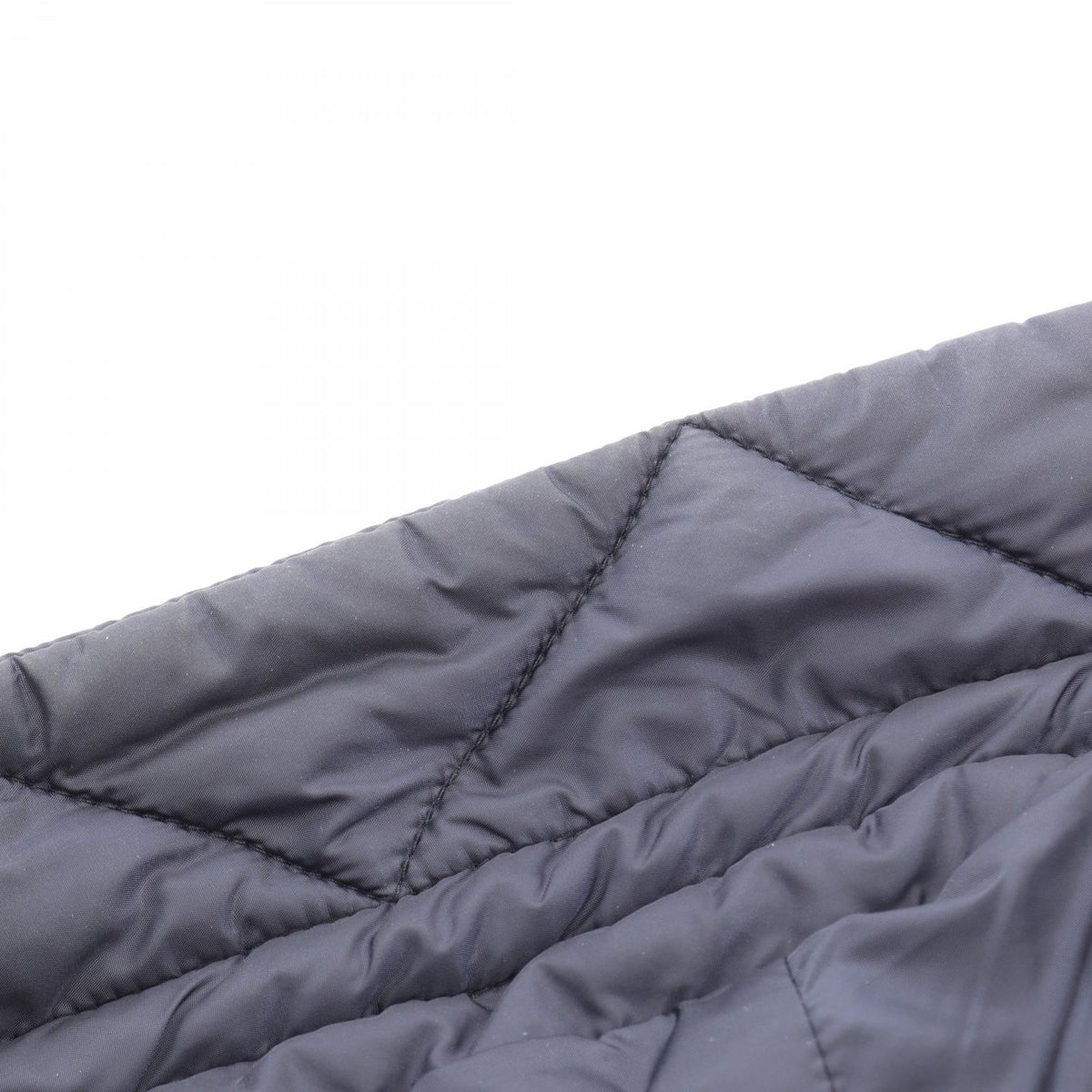 MONCLER Hooded Paneled Nylon Wool Down Jacket Navy Size L