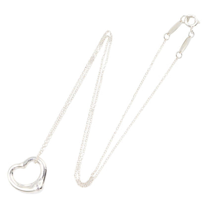 TIFFANY&CO Open Heart Silver Necklace
