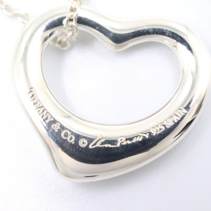 TIFFANY&CO Open Heart Silver Necklace