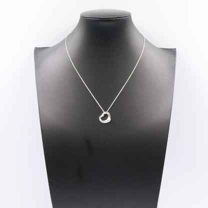 TIFFANY&CO Open Heart Silver Necklace