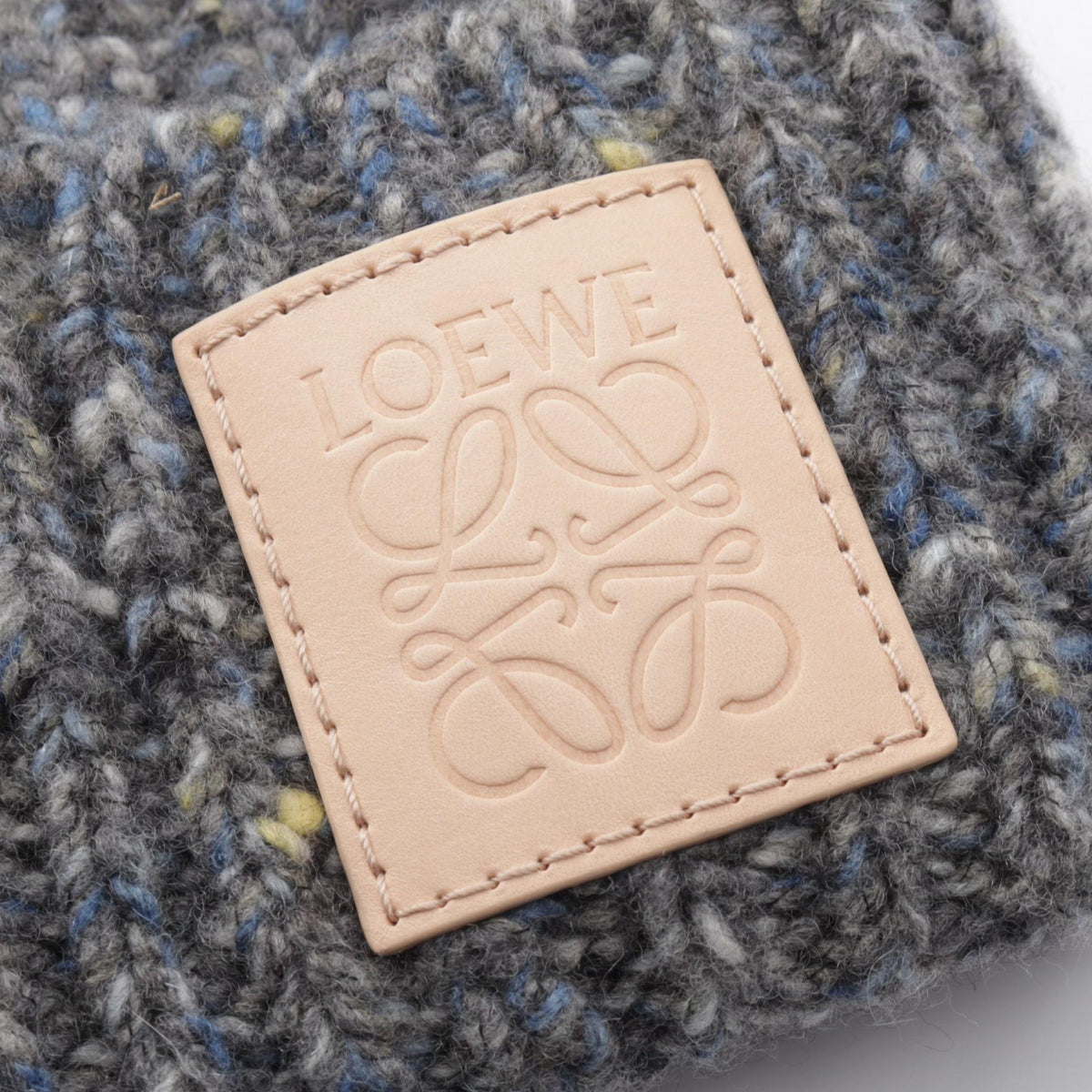 LOEWE Anagram Knit Wool Cashmere Hat
