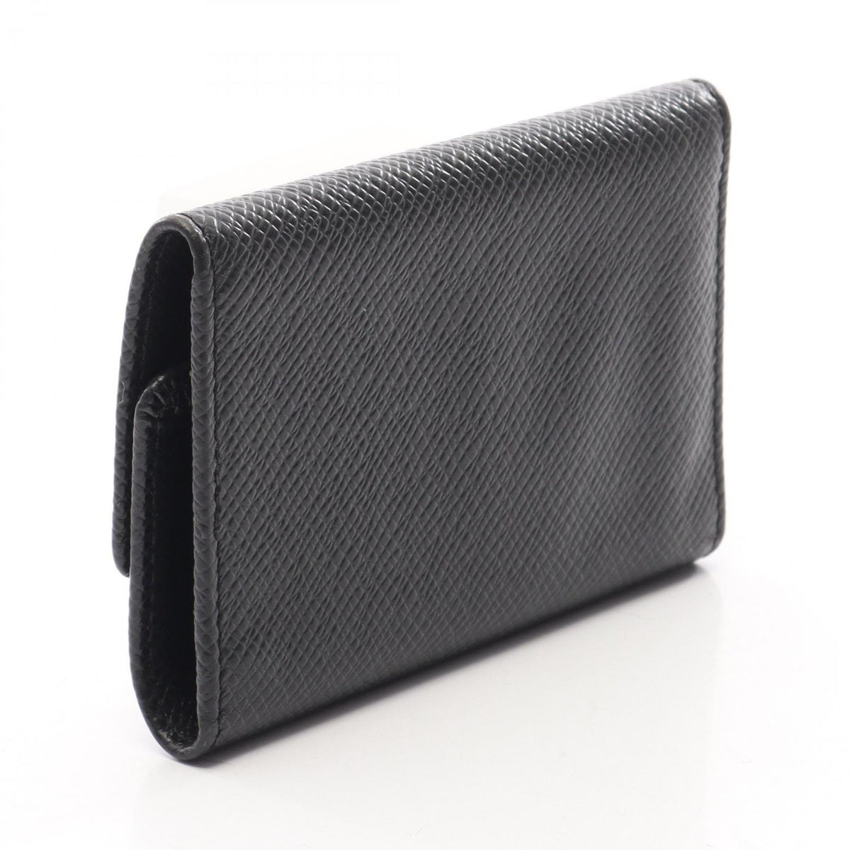 LOUIS VUITTON Multiclés 6 Taiga Ardoise Key Case Black