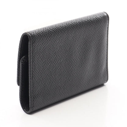 LOUIS VUITTON Multiclés 6 Taiga Ardoise Key Case Black