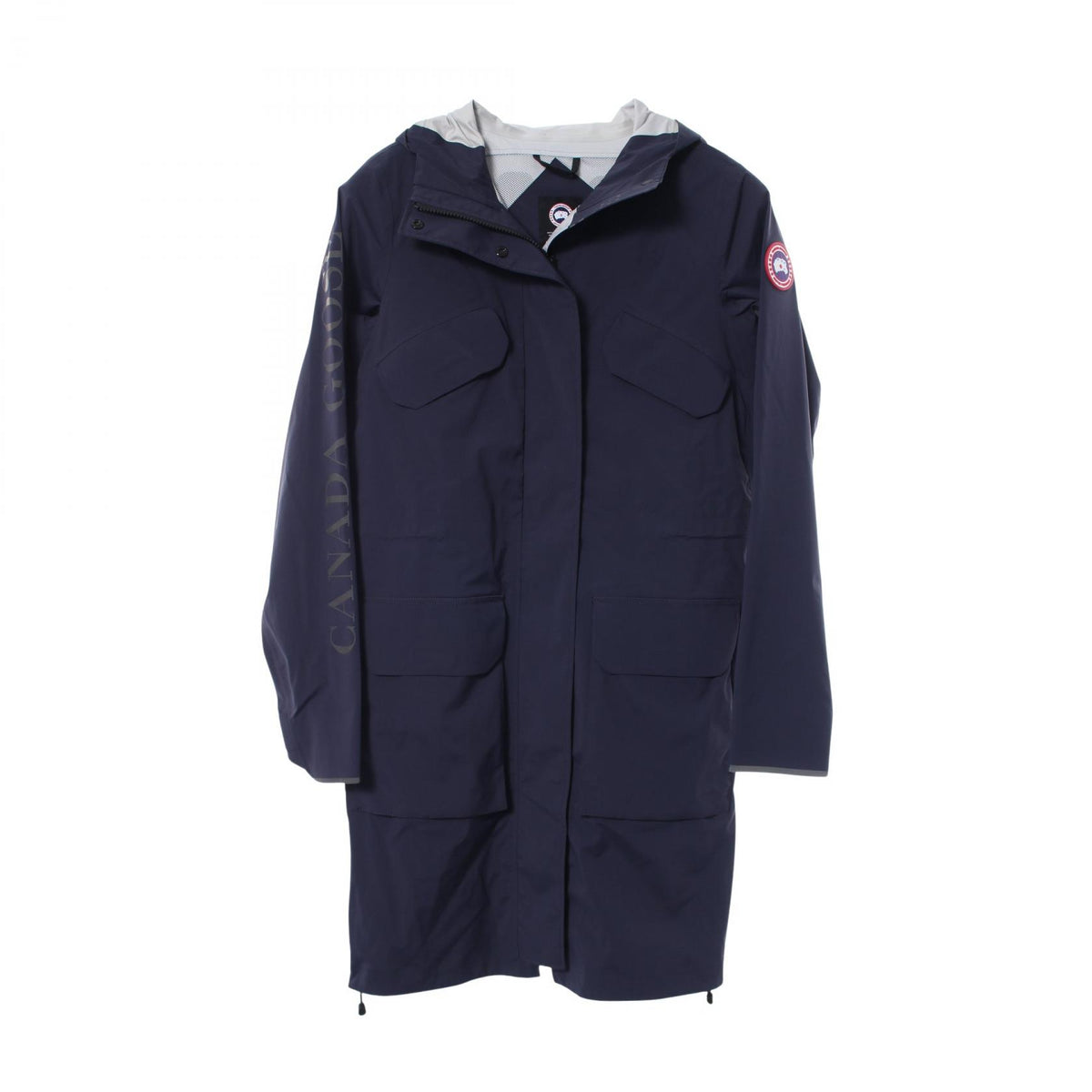 CANADA GOOSE Seaboard Hooded Nylon Jacket Navy Size XS
