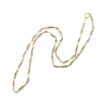 JEWELRY Pt850 Platinum K18 Yellow Gold Necklace