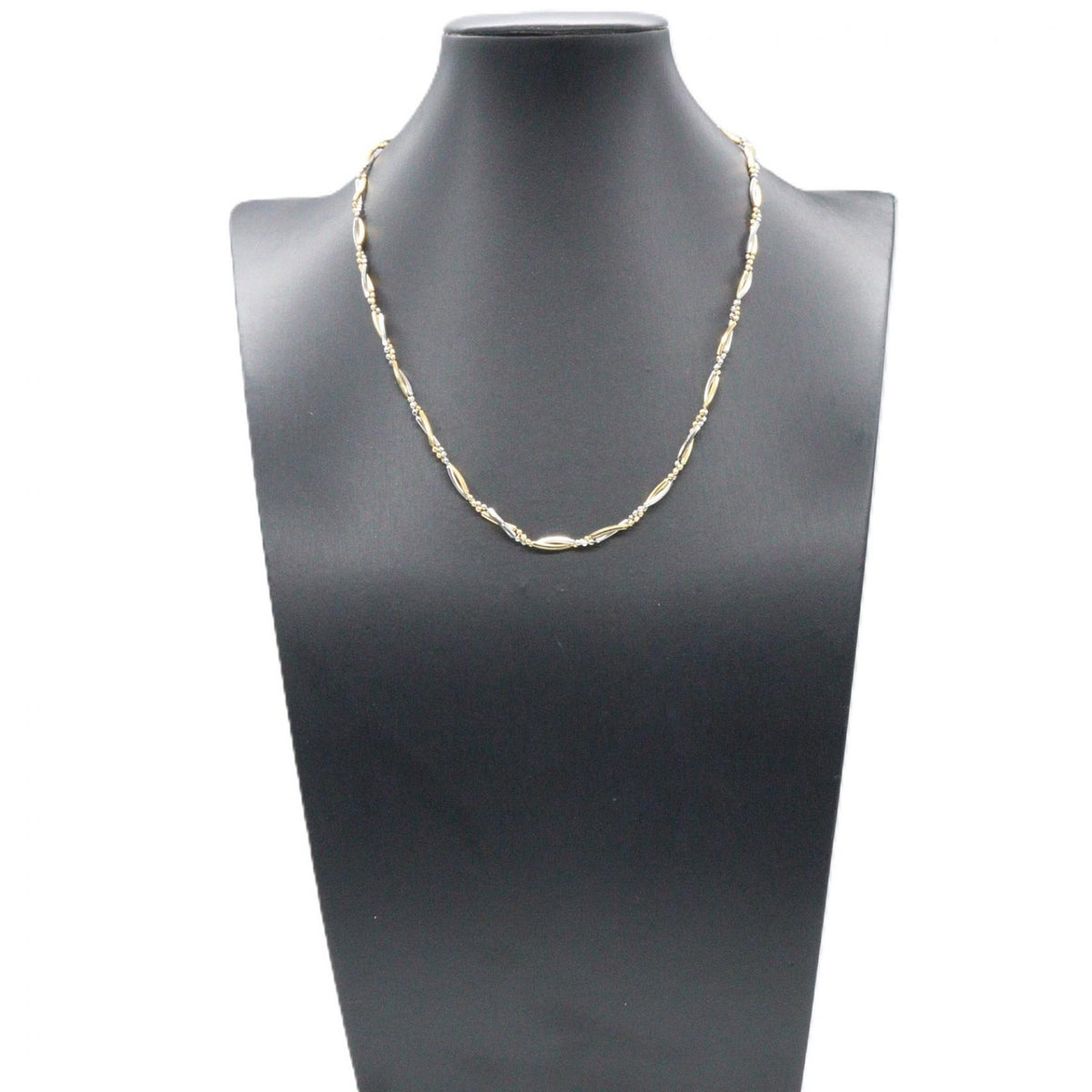 JEWELRY Pt850 Platinum K18 Yellow Gold Necklace