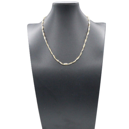 JEWELRY Pt850 Platinum K18 Yellow Gold Necklace
