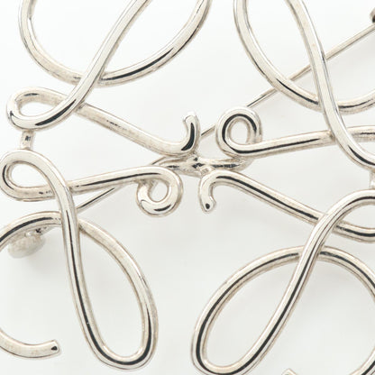 LOEWE Anagram Metal Brooch