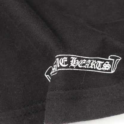 CHROME HEARTS Scroll Label Pocket T-Shirt Black Size XL