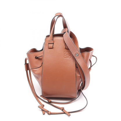 LOEWE Hammock Drawstring Mini Bag Brown