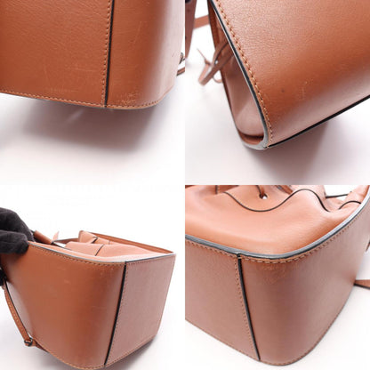 LOEWE Hammock Drawstring Mini Bag Brown