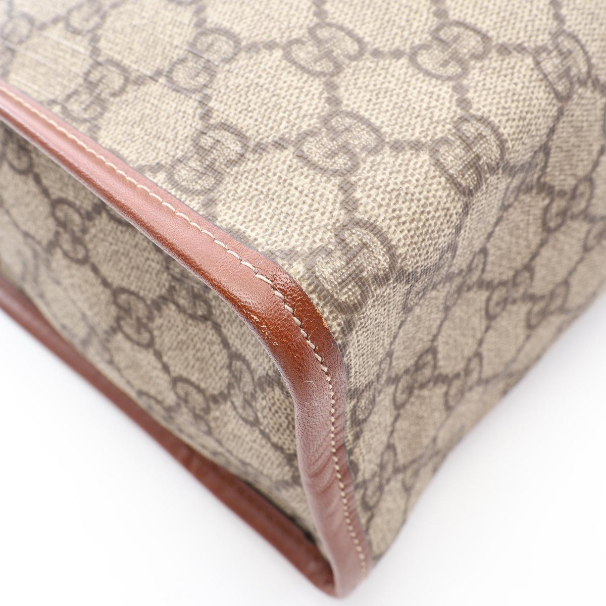 GUCCI GG Plus Sherry Line PVC Tote Bag
