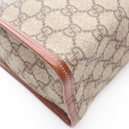 GUCCI GG Plus Sherry Line PVC Tote Bag