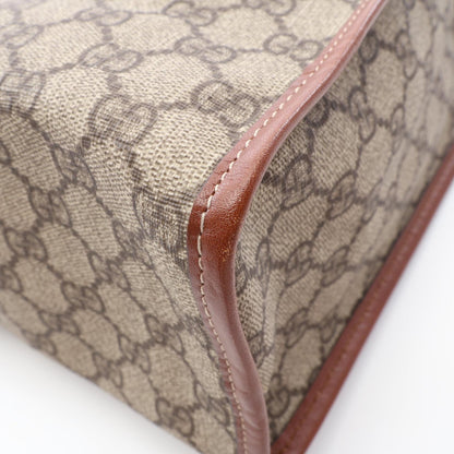 GUCCI GG Plus Sherry Line PVC Tote Bag