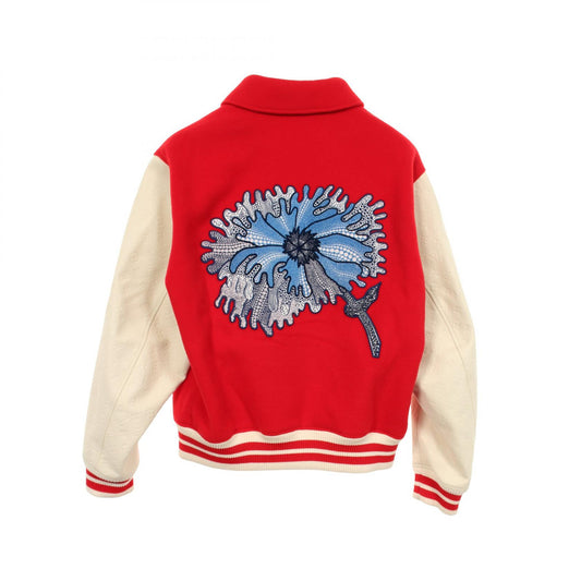LOUIS VUITTON Yayoi Kusama Varsity Jacket Size 52
