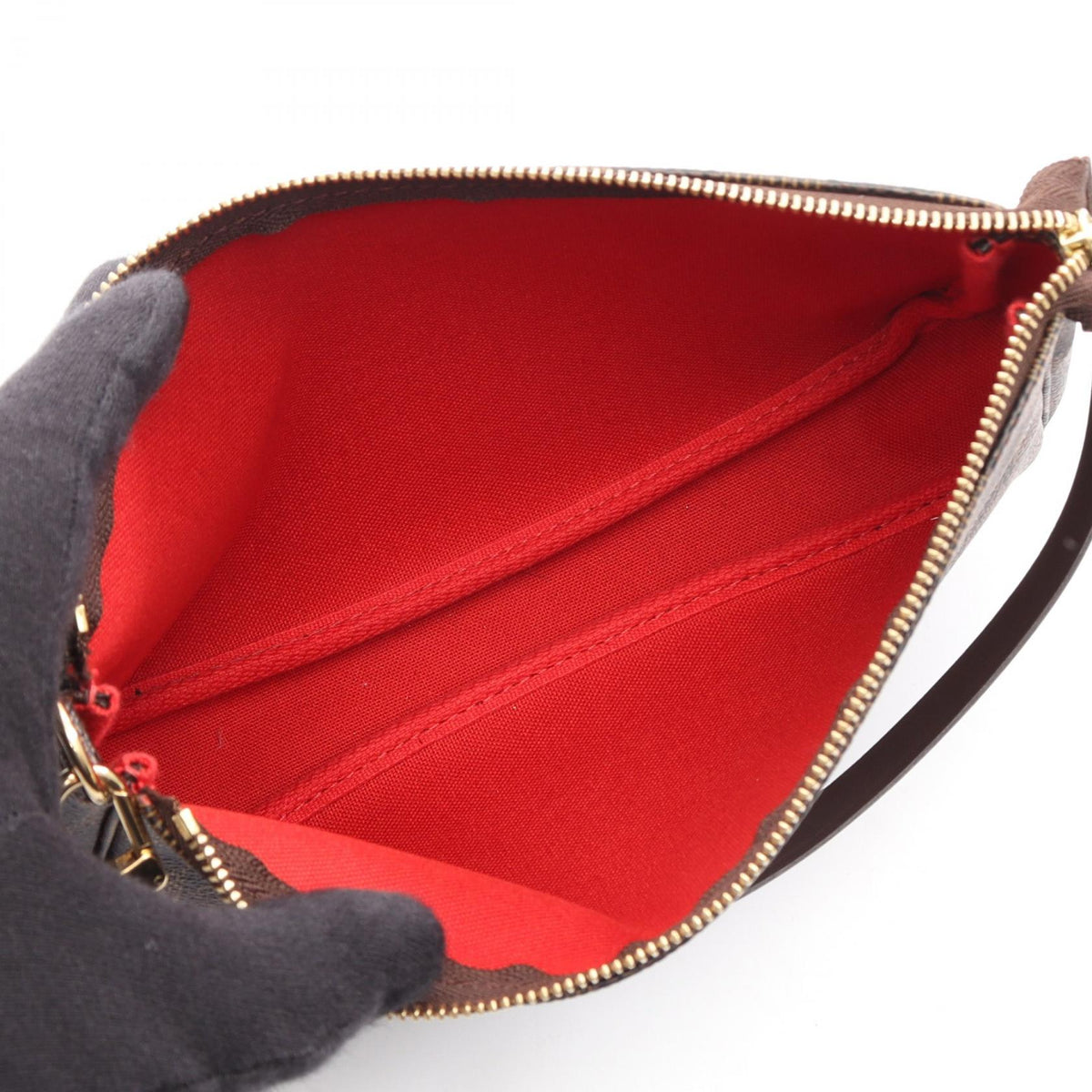 LOUIS VUITTON Pochette Ebene Bag