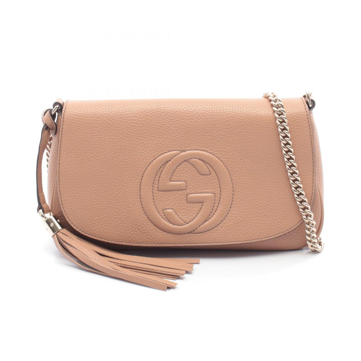 GUCCI Soho Interlocking G Shoulder Bag